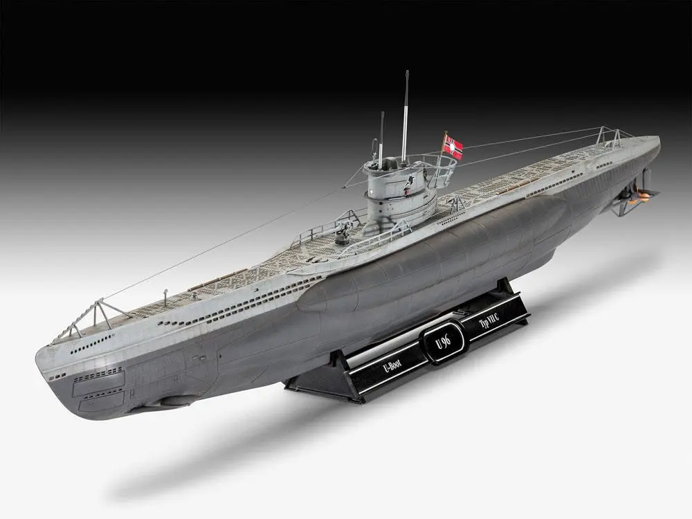 Das Boot Model Kit Gift Set 1/144 U-Boot U96 Typ VII C 40th Anniversary 46 cm fotografija proizvoda
