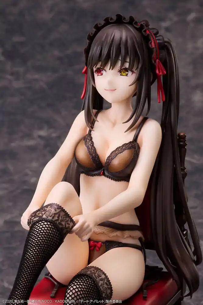 Date A Bullet PVC Figurice 1/7 Kurumi Tokisaki & White Queen 17 cm fotografija proizvoda