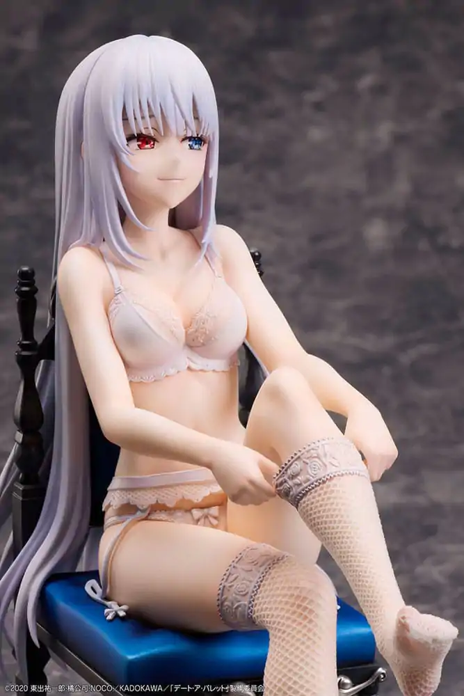 Date A Bullet PVC Figurice 1/7 Kurumi Tokisaki & White Queen 17 cm fotografija proizvoda