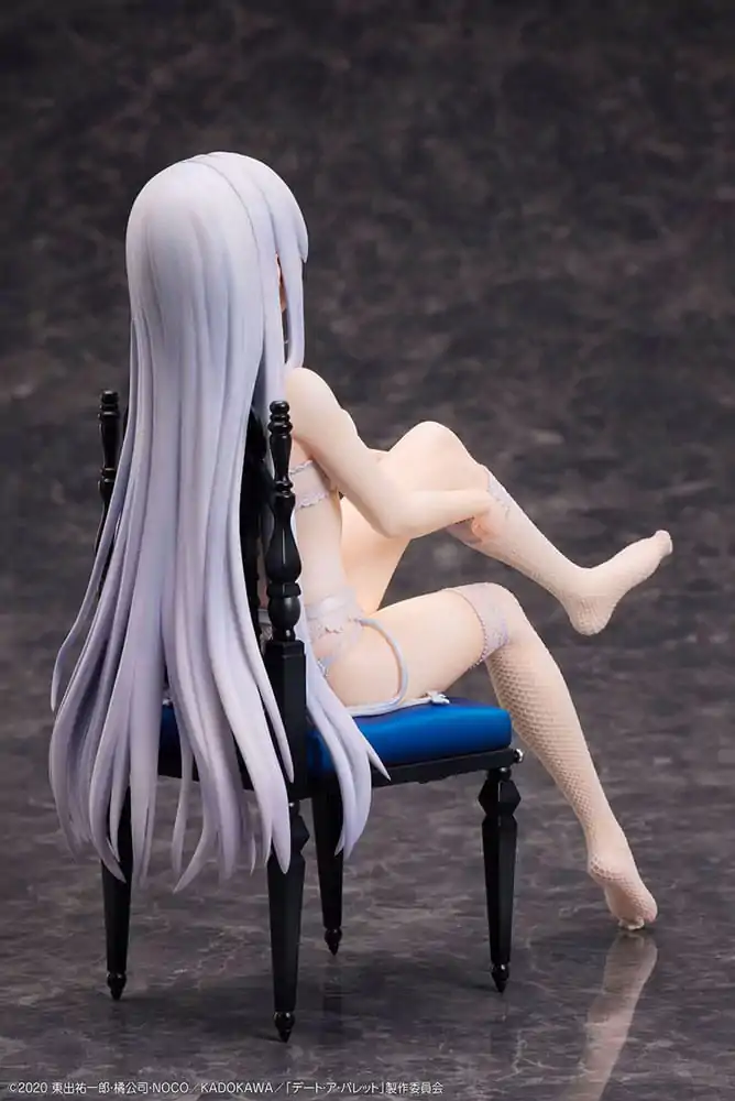 Date A Bullet PVC Figurice 1/7 Kurumi Tokisaki & White Queen 17 cm fotografija proizvoda