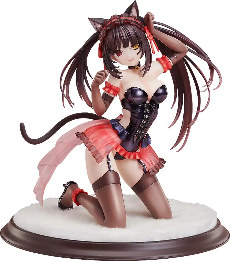 Date A Live Kip 1/7 Kurumi Tokisaki Cat Ears Ver. 17 cm fotografija proizvoda