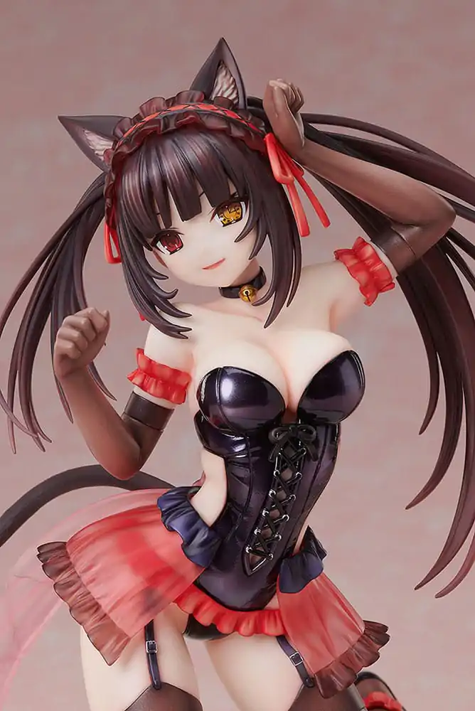 Date A Live Kip 1/7 Kurumi Tokisaki Cat Ears Ver. 17 cm fotografija proizvoda