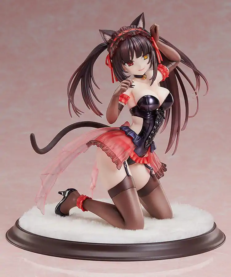 Date A Live Kip 1/7 Kurumi Tokisaki Cat Ears Ver. 17 cm fotografija proizvoda