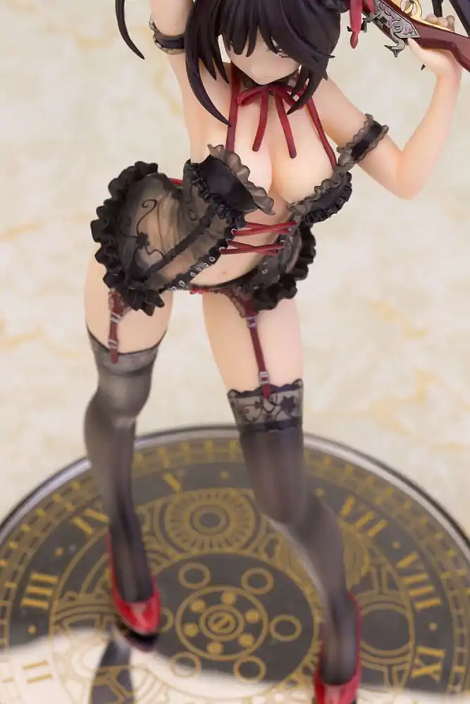 Date A Live Statua 1/7 Kurumi Tokisaki Lingerie Ver. Black 24 cm fotografija proizvoda