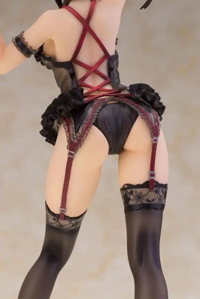 Date A Live Statua 1/7 Kurumi Tokisaki Lingerie Ver. Black 24 cm fotografija proizvoda