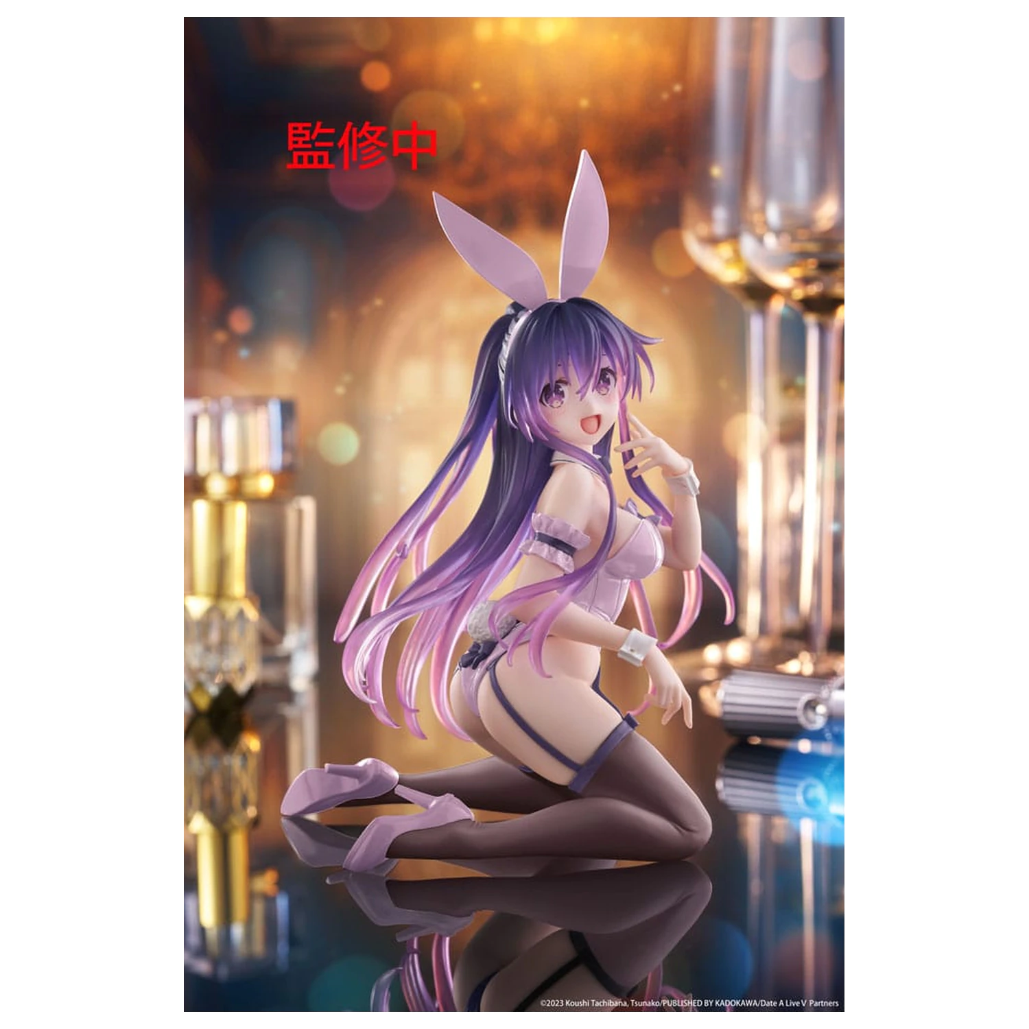 Date A Live PVC statua figura za radni stol, slatka figura Tohka Yatogami (Bunny Ver.) Renewal 13 cm fotografija proizvoda