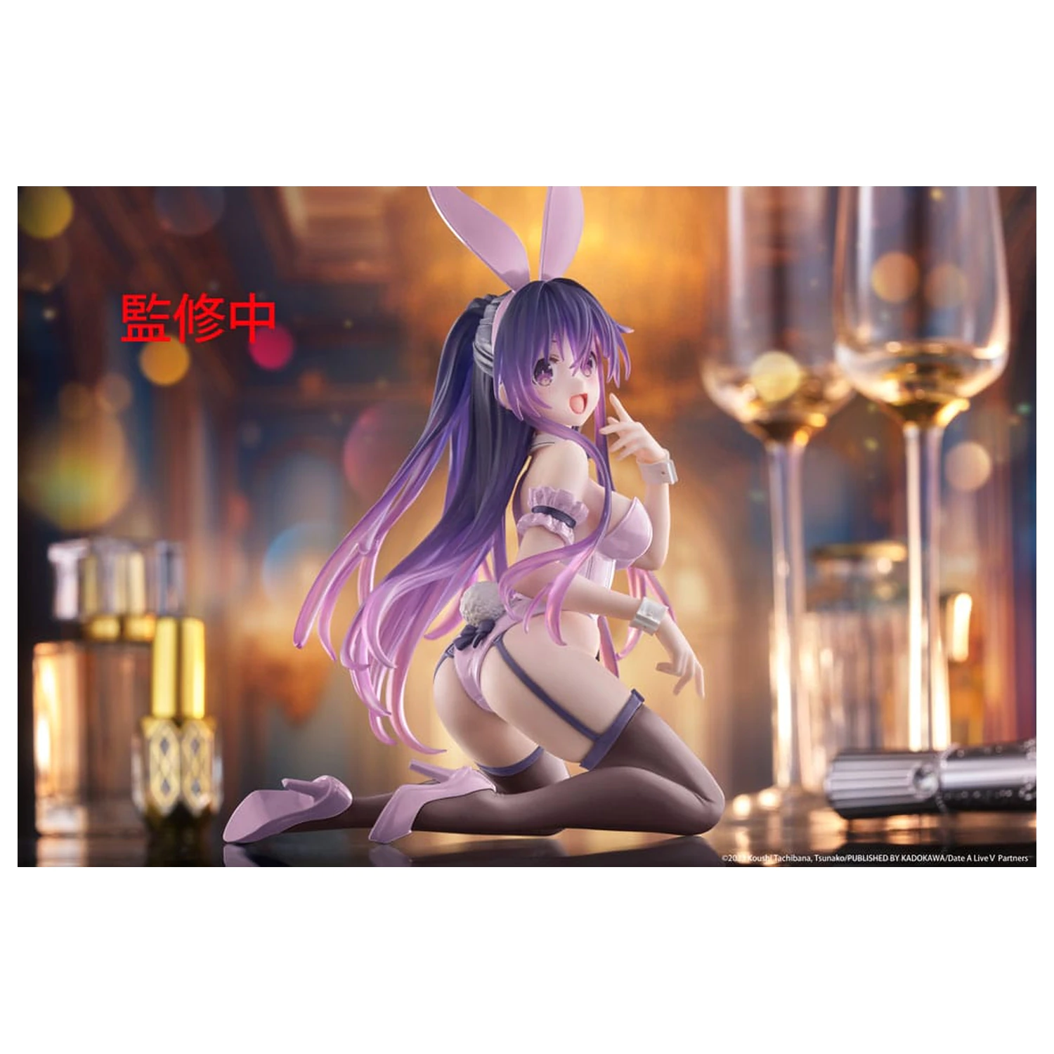 Date A Live PVC statua figura za radni stol, slatka figura Tohka Yatogami (Bunny Ver.) Renewal 13 cm fotografija proizvoda
