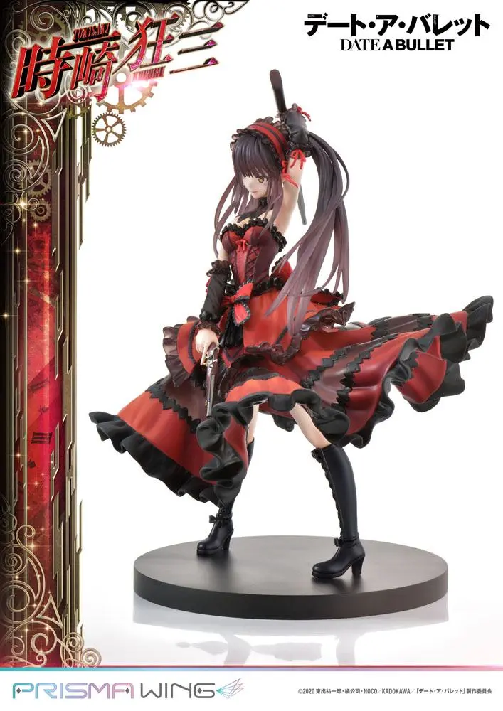 Date A Live Fragment: Date A Bullet Prisma Wing PVC Kip 1/7 Kurumi Tokisaki 27 cm fotografija proizvoda