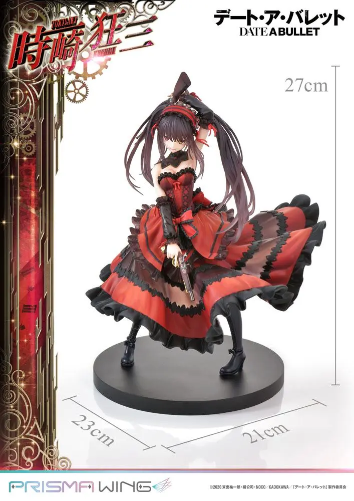 Date A Live Fragment: Date A Bullet Prisma Wing PVC Kip 1/7 Kurumi Tokisaki 27 cm fotografija proizvoda