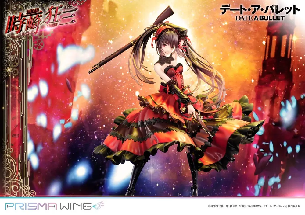 Date A Live Fragment: Date A Bullet Prisma Wing PVC Kip 1/7 Kurumi Tokisaki 27 cm fotografija proizvoda