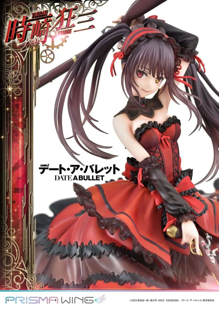 Date A Live Fragment: Date A Bullet Prisma Wing PVC Kip 1/7 Kurumi Tokisaki 27 cm fotografija proizvoda