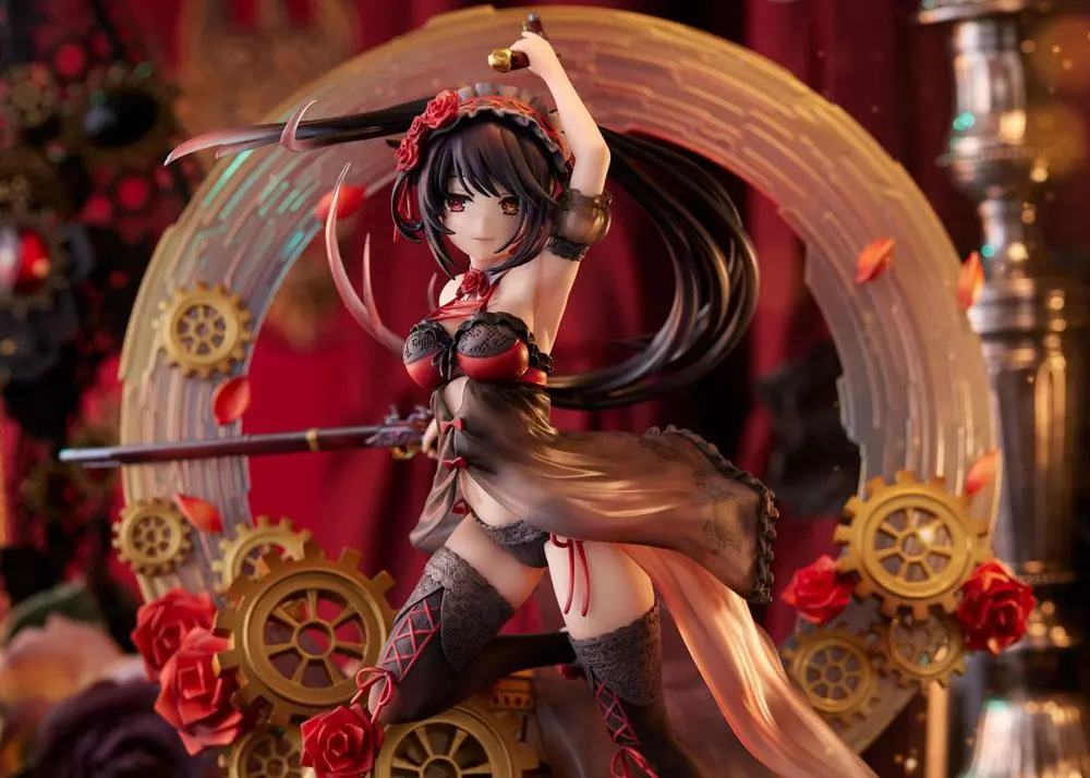Date A Live IV PVC Statua 1/7 Kurumi Tokisaki Lingerie Swimwear Ver. 27 cm fotografija proizvoda