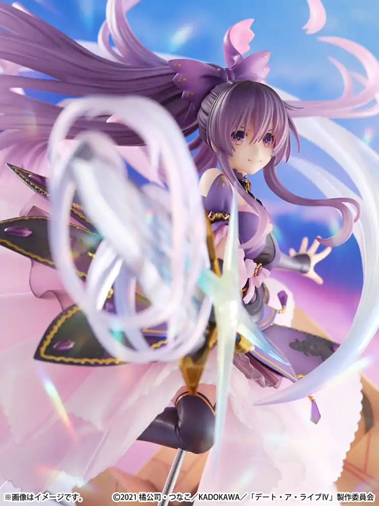 Date A Live IV SHIBUYA SCRAMBLE FIGURE PVC Kip 1/6 Tohka Yatogami Princess Amethyst Dress Ver. 32 cm fotografija proizvoda