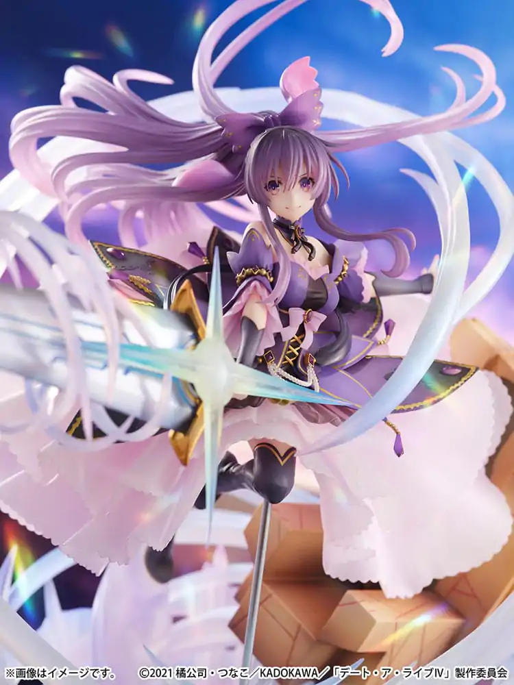 Date A Live IV SHIBUYA SCRAMBLE FIGURE PVC Kip 1/6 Tohka Yatogami Princess Amethyst Dress Ver. 32 cm fotografija proizvoda