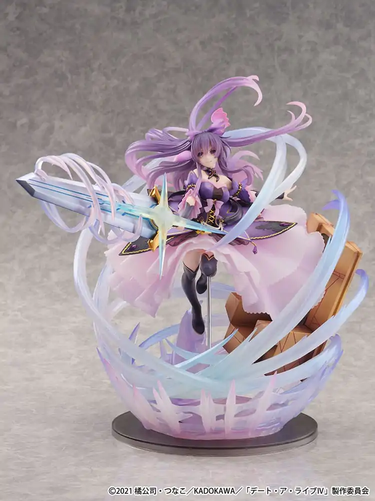 Date A Live IV SHIBUYA SCRAMBLE FIGURE PVC Kip 1/6 Tohka Yatogami Princess Amethyst Dress Ver. 32 cm fotografija proizvoda