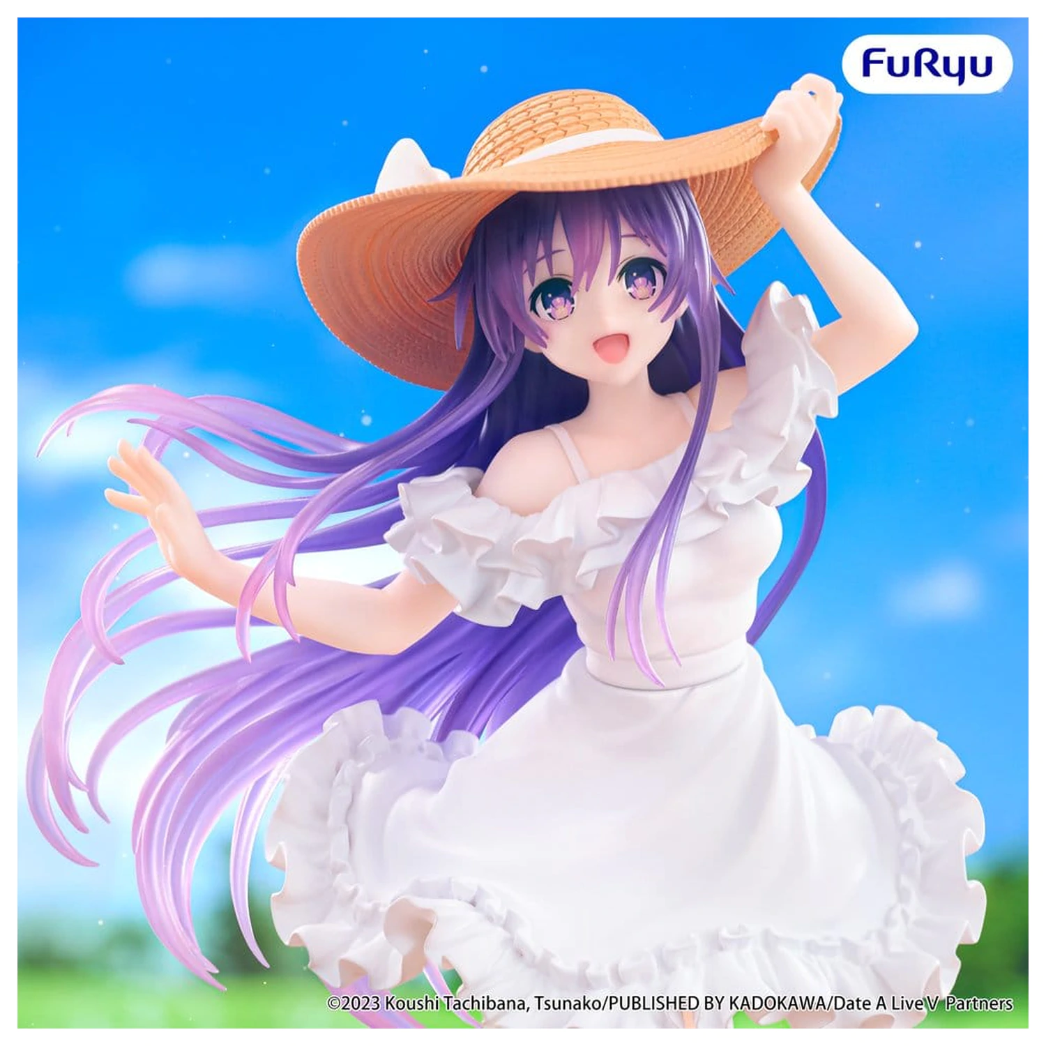 Date A Live Summer Dress PVC figura Toka Yatogami 21 cm fotografija proizvoda