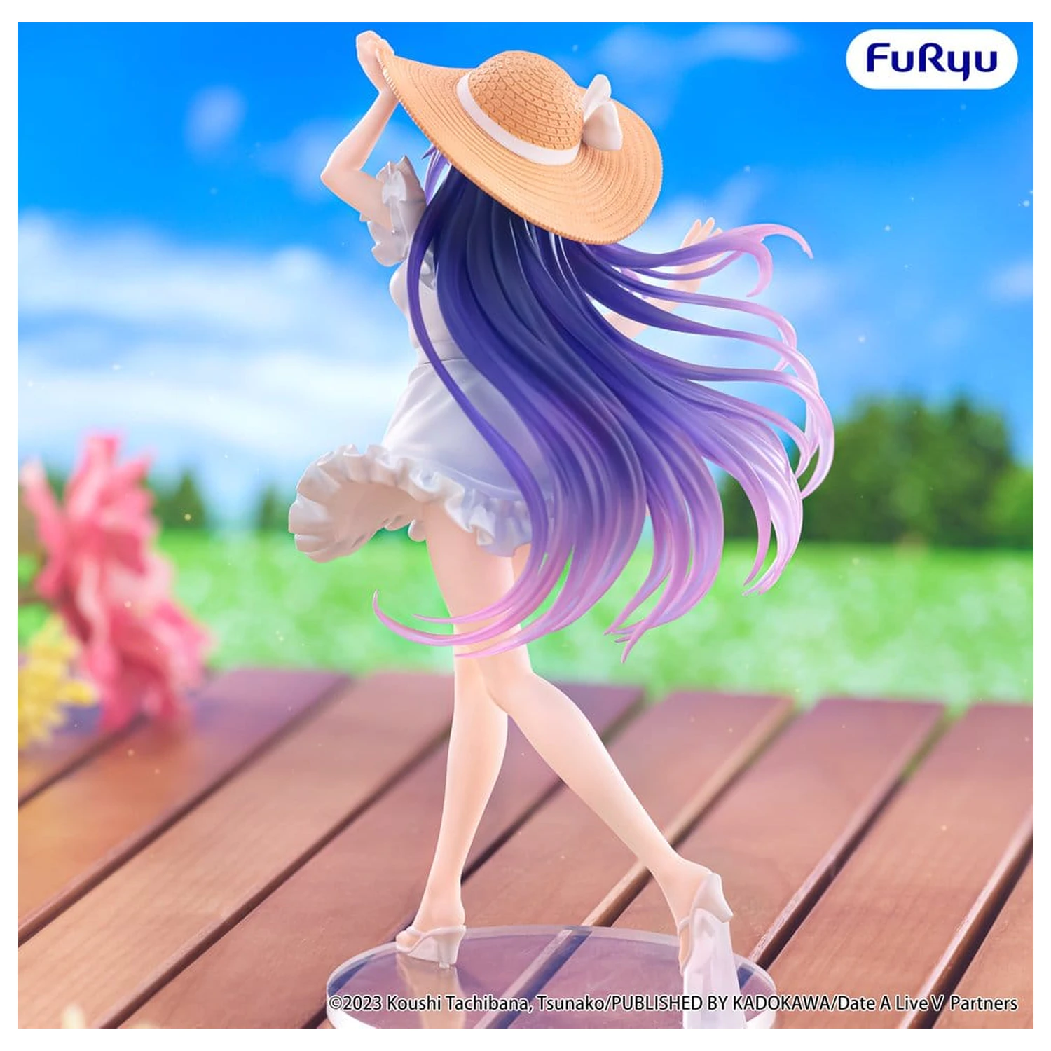 Date A Live Summer Dress PVC figura Toka Yatogami 21 cm fotografija proizvoda