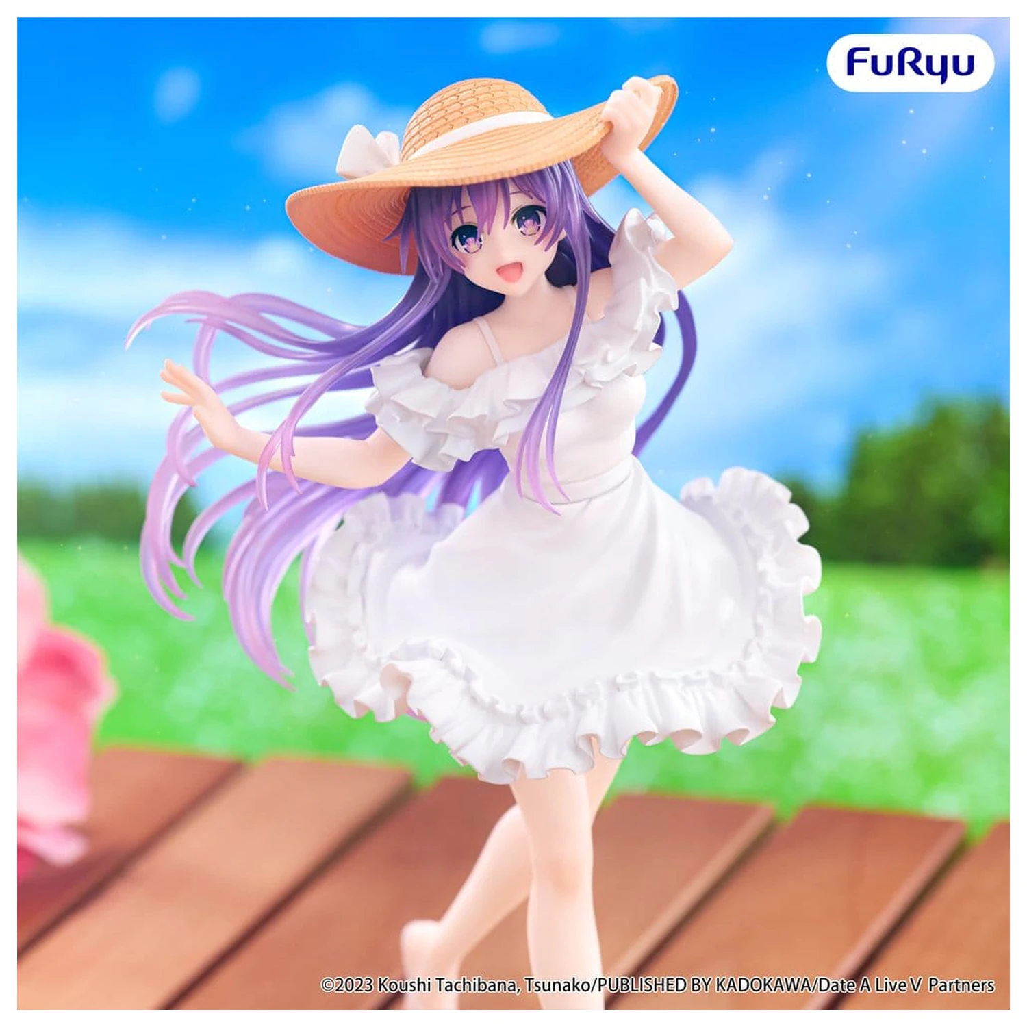 Date A Live Summer Dress PVC figura Toka Yatogami 21 cm fotografija proizvoda
