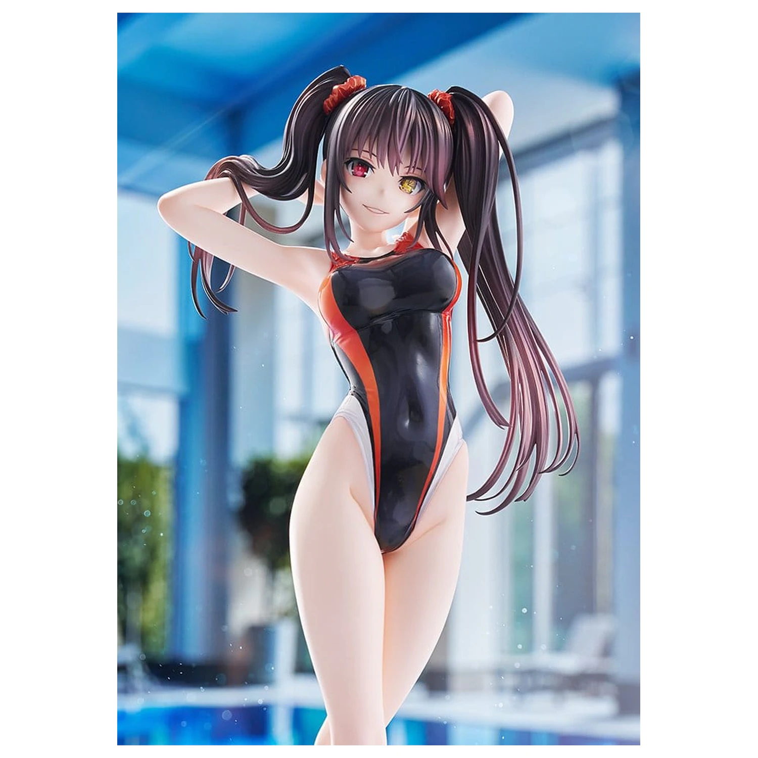 Date A Live Swimsuit Silhouette PVC figura 1/7 Kurumi Tokisaki Swimwear Ver. 24 cm fotografija proizvoda