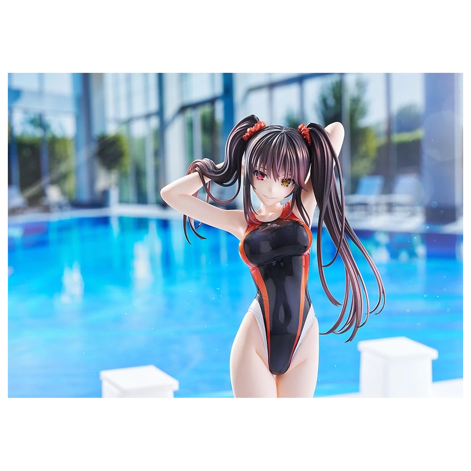 Date A Live Swimsuit Silhouette PVC figura 1/7 Kurumi Tokisaki Swimwear Ver. 24 cm fotografija proizvoda