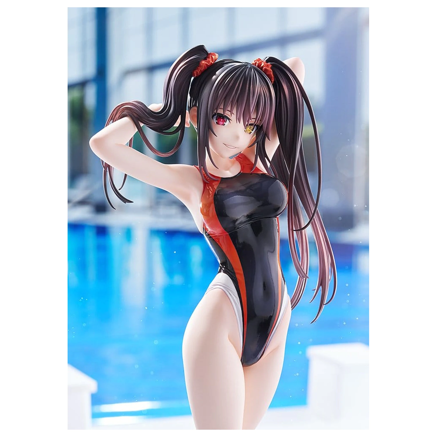 Date A Live Swimsuit Silhouette PVC figura 1/7 Kurumi Tokisaki Swimwear Ver. 24 cm fotografija proizvoda