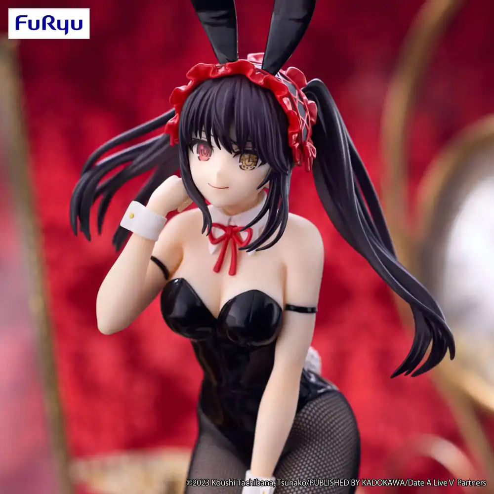 Date A Live V BiCute Bunnies PVC Kip Kurumi Tokisaki crna boja verzija 29 cm fotografija proizvoda