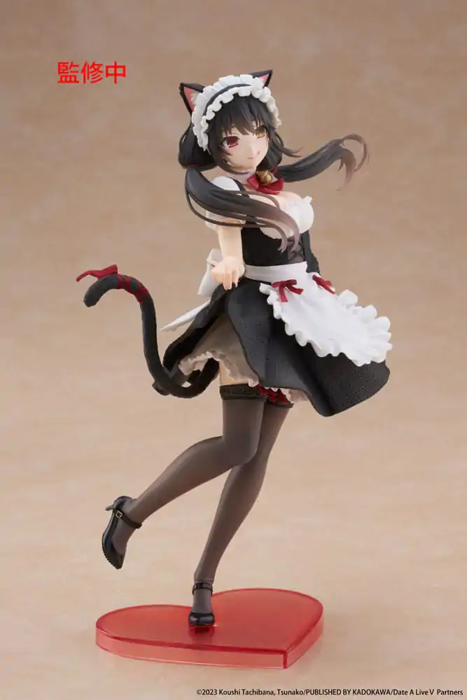 Date A Live V Coreful PVC Kip Kurumi Tokisaki Cat Ear Maid Ver. 18 cm fotografija proizvoda
