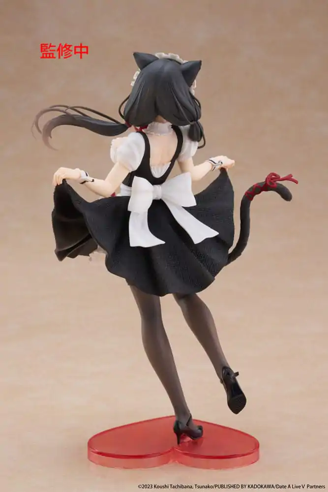 Date A Live V Coreful PVC Kip Kurumi Tokisaki Cat Ear Maid Ver. 18 cm fotografija proizvoda