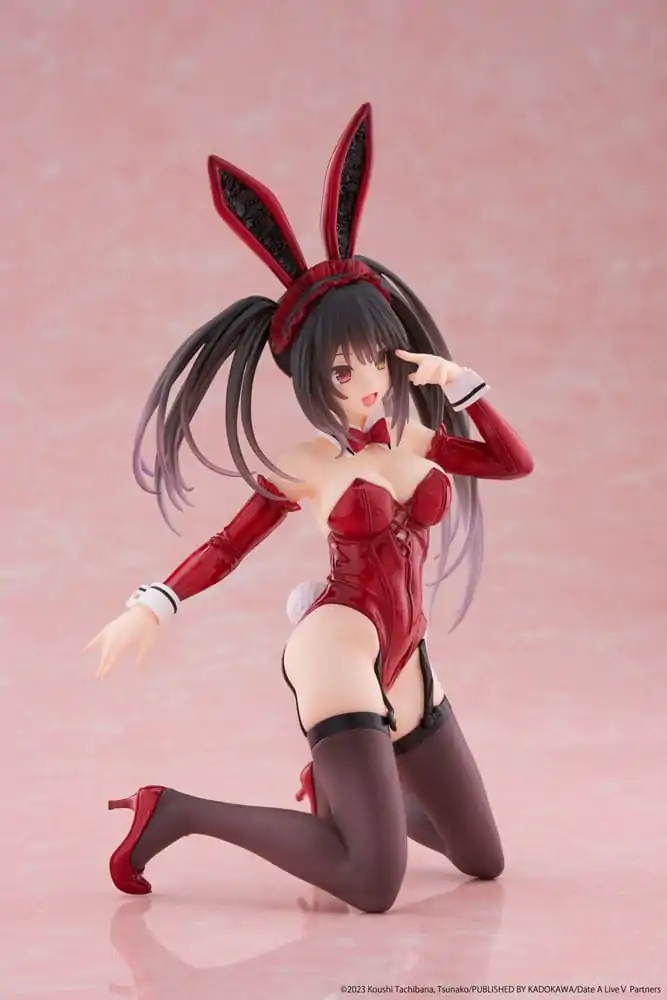 Date A Live V PVC Kip Stolni Slatka Figura Kurumi Tokisaki Bunny Ver. 13 cm fotografija proizvoda