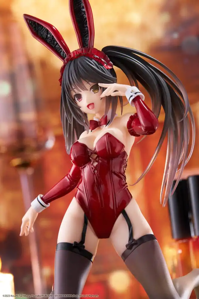 Date A Live V PVC Kip Stolni Slatka Figura Kurumi Tokisaki Bunny Ver. 13 cm fotografija proizvoda