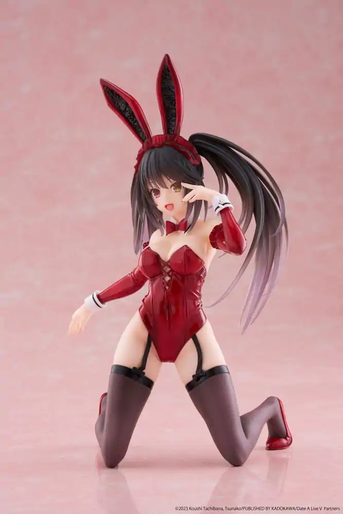 Date A Live V PVC Kip Stolni Slatka Figura Kurumi Tokisaki Bunny Ver. 13 cm fotografija proizvoda