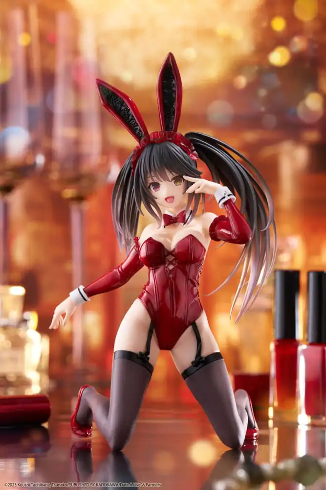 Date A Live V PVC Kip Stolni Slatka Figura Kurumi Tokisaki Bunny Ver. 13 cm fotografija proizvoda