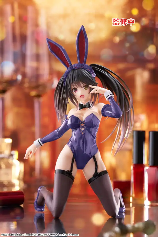 Date A Live V PVC statua stolna slatka figura Kurumi Tokisaki Bunny Ver. Renewal 13 cm fotografija proizvoda