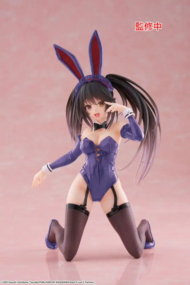 Date A Live V PVC statua stolna slatka figura Kurumi Tokisaki Bunny Ver. Renewal 13 cm fotografija proizvoda