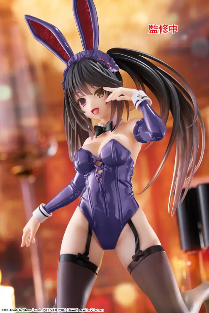 Date A Live V PVC statua stolna slatka figura Kurumi Tokisaki Bunny Ver. Renewal 13 cm fotografija proizvoda