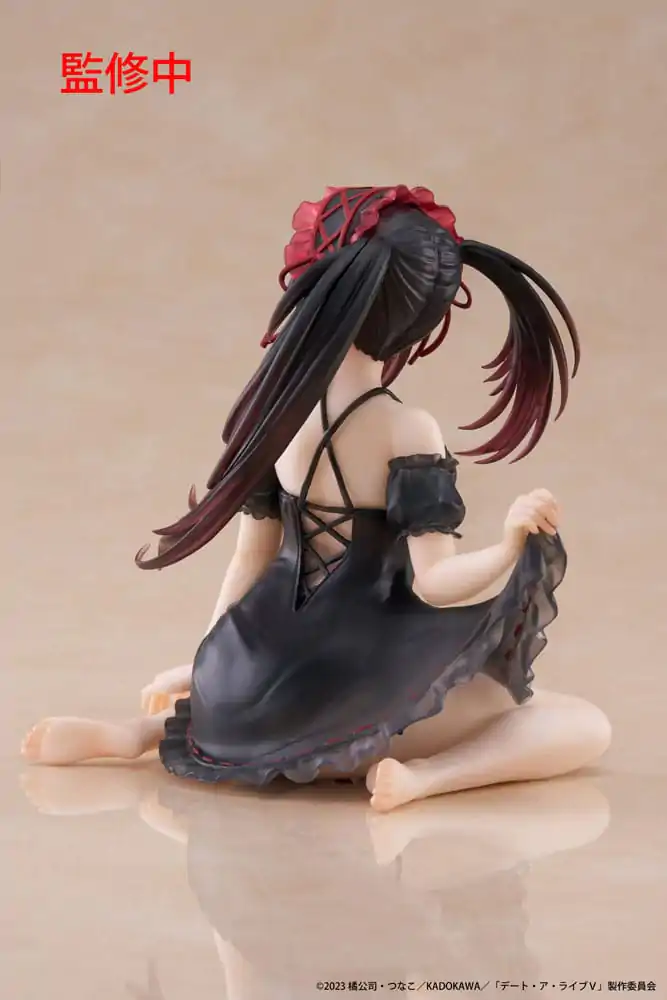 Date A Live V PVC Kip Stolni Slatka Figura Kurumi Tokisaki Nightwear Ver. 13 cm fotografija proizvoda