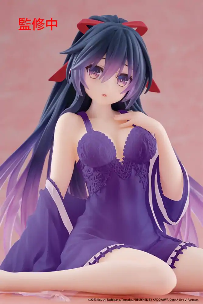 Date A Live V PVC Kip Stolni Slatka Figura Tohka Yatogami Nightwear Ver. Renewal 13 cm fotografija proizvoda