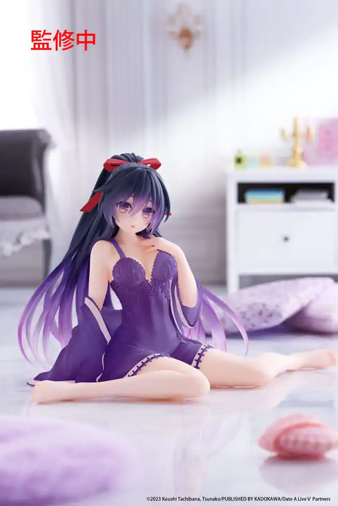Date A Live V PVC Kip Stolni Slatka Figura Tohka Yatogami Nightwear Ver. Renewal 13 cm fotografija proizvoda