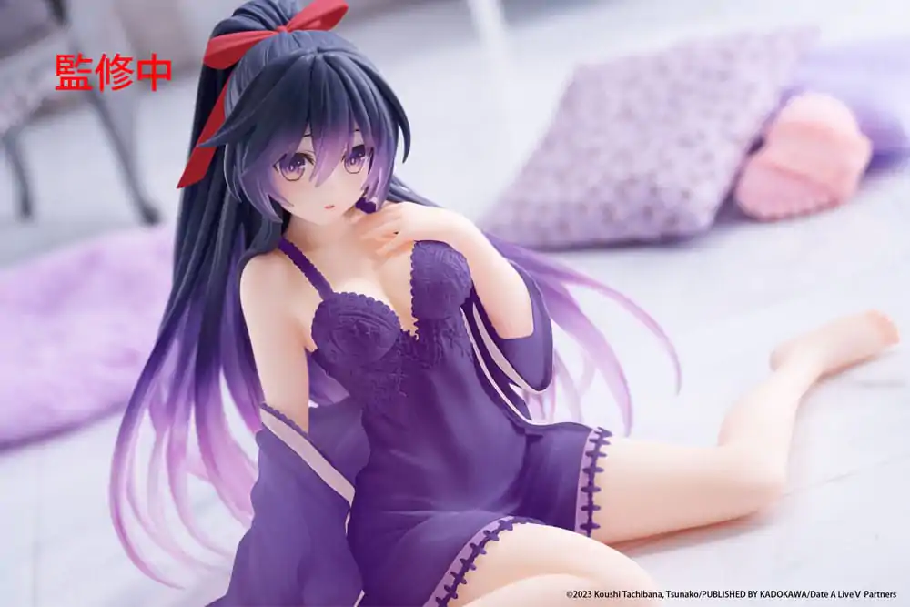 Date A Live V PVC Kip Stolni Slatka Figura Tohka Yatogami Nightwear Ver. Renewal 13 cm fotografija proizvoda