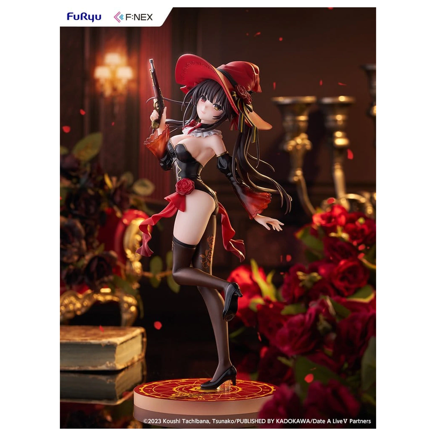 Date A Live V F:Nex PVC figura 1/7 Kurumi Tokisaki Witch Style ver. 25 cm fotografija proizvoda