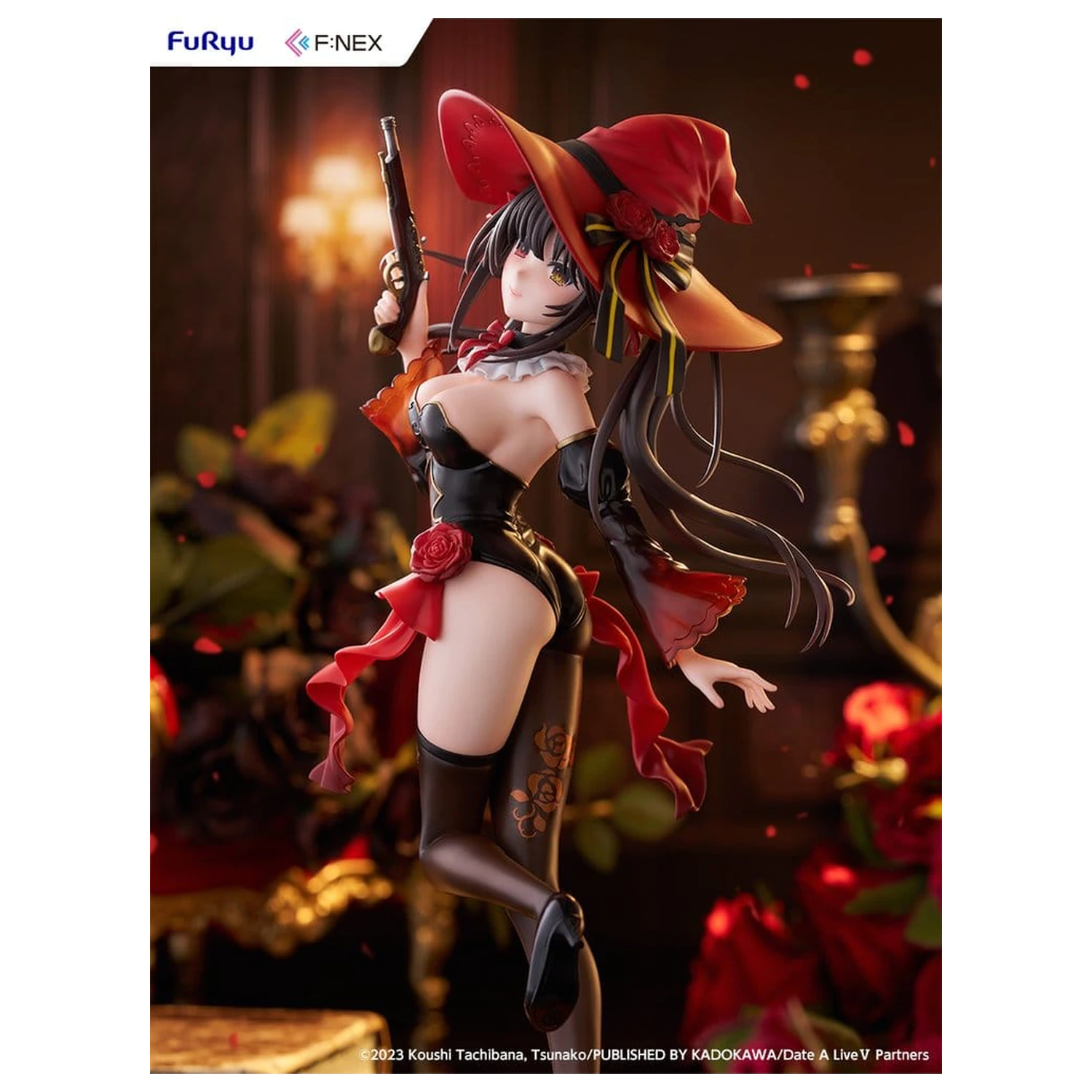 Date A Live V F:Nex PVC figura 1/7 Kurumi Tokisaki Witch Style ver. 25 cm fotografija proizvoda