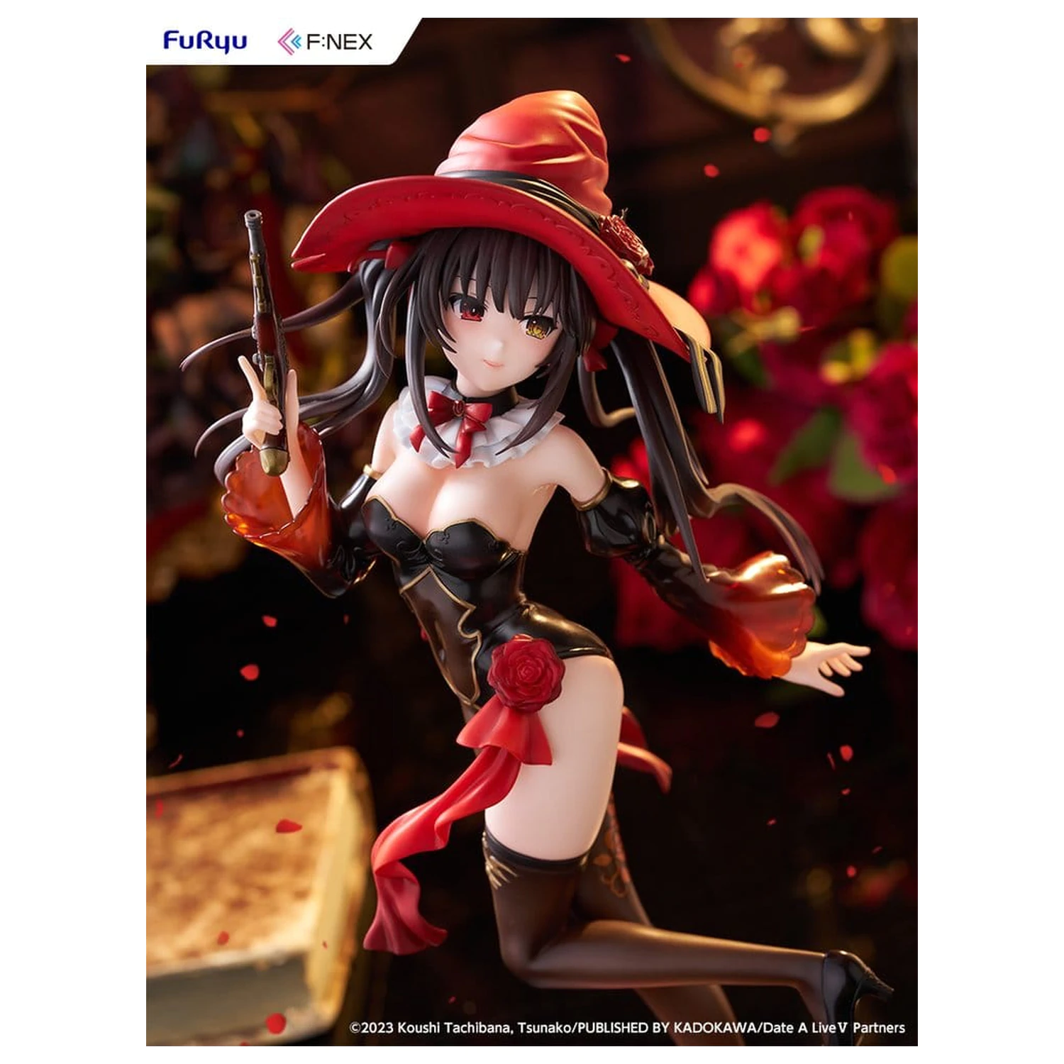 Date A Live V F:Nex PVC figura 1/7 Kurumi Tokisaki Witch Style ver. 25 cm fotografija proizvoda