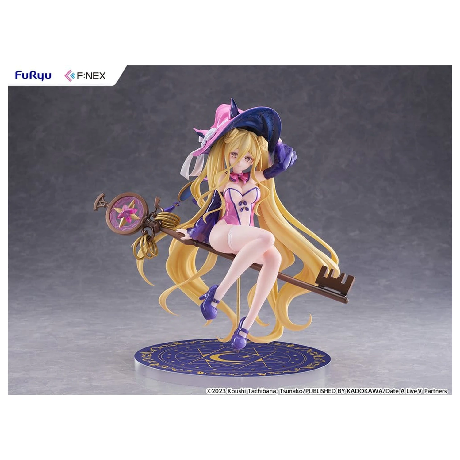 Date A Live V F:NEX PVC figura 1/7 Mukuro Hoshimiya Witch Style Ver. 23 cm fotografija proizvoda