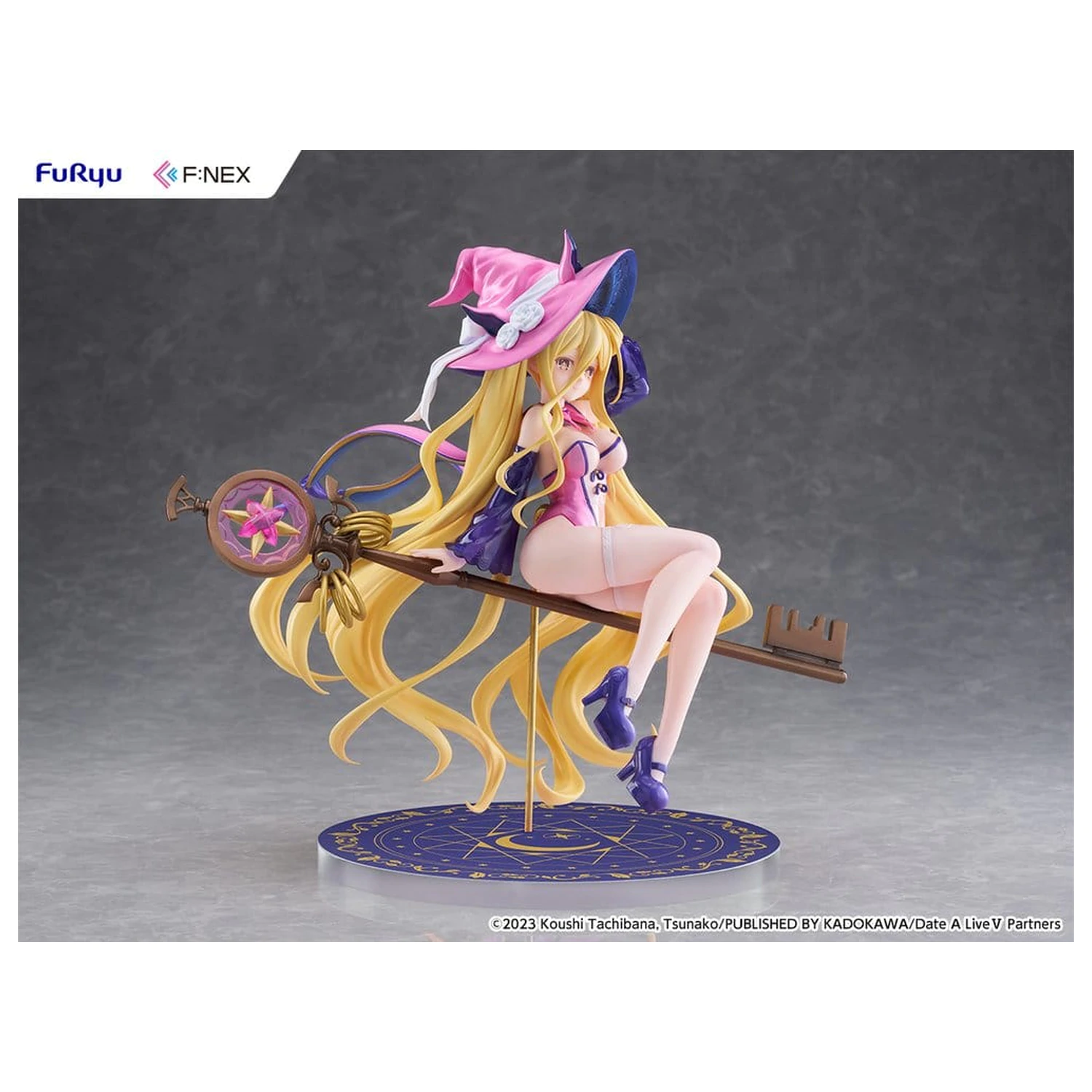 Date A Live V F:NEX PVC figura 1/7 Mukuro Hoshimiya Witch Style Ver. 23 cm fotografija proizvoda
