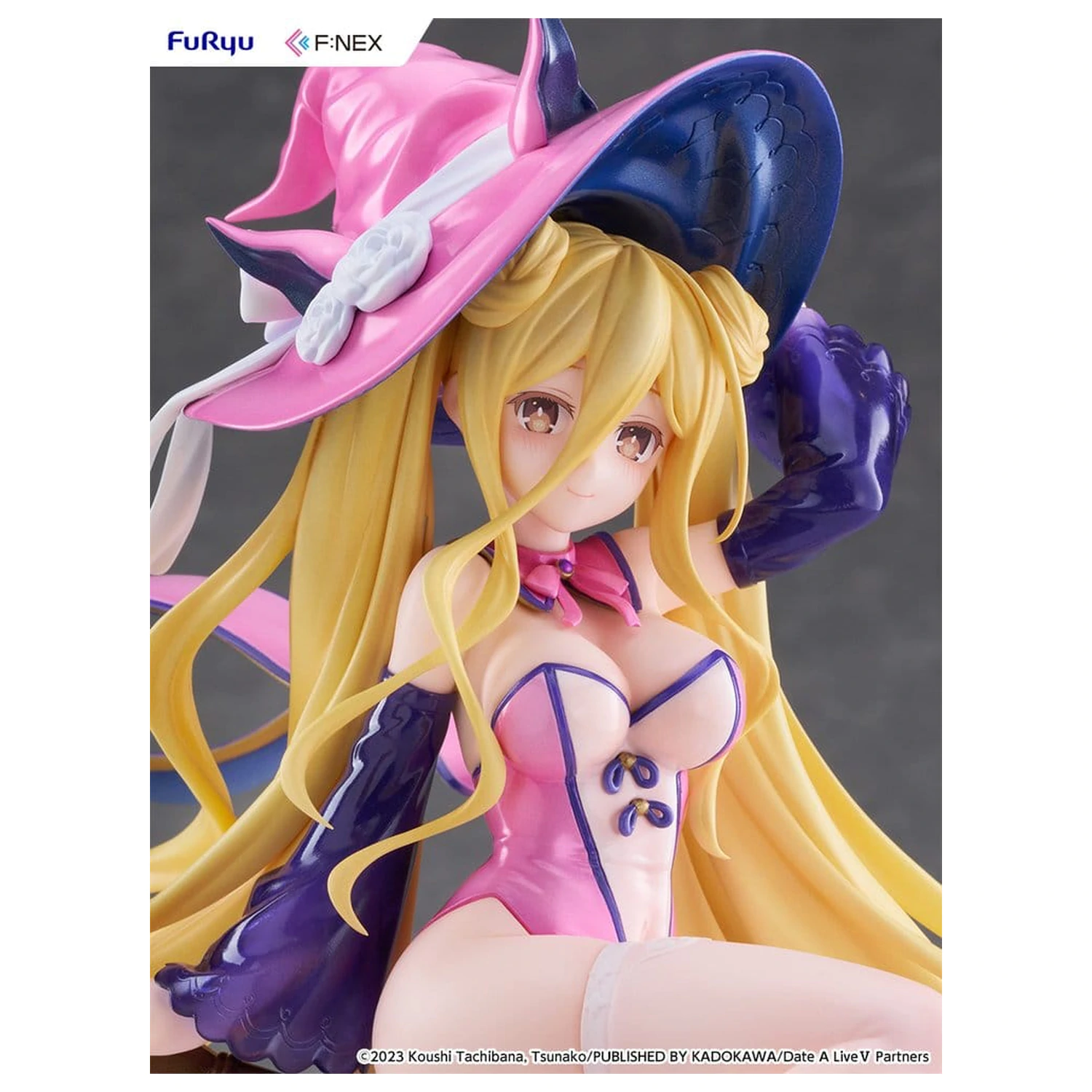Date A Live V F:NEX PVC figura 1/7 Mukuro Hoshimiya Witch Style Ver. 23 cm fotografija proizvoda