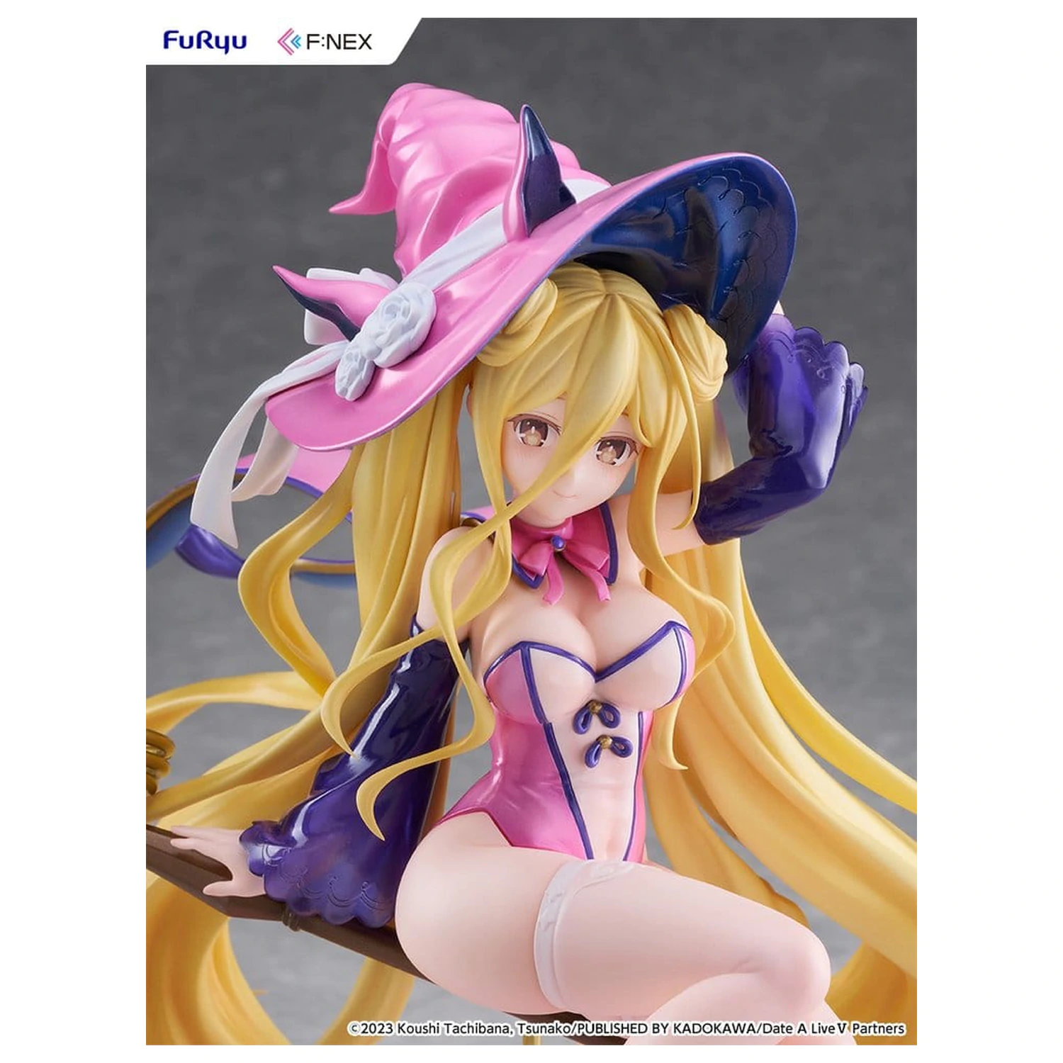 Date A Live V F:NEX PVC figura 1/7 Mukuro Hoshimiya Witch Style Ver. 23 cm fotografija proizvoda