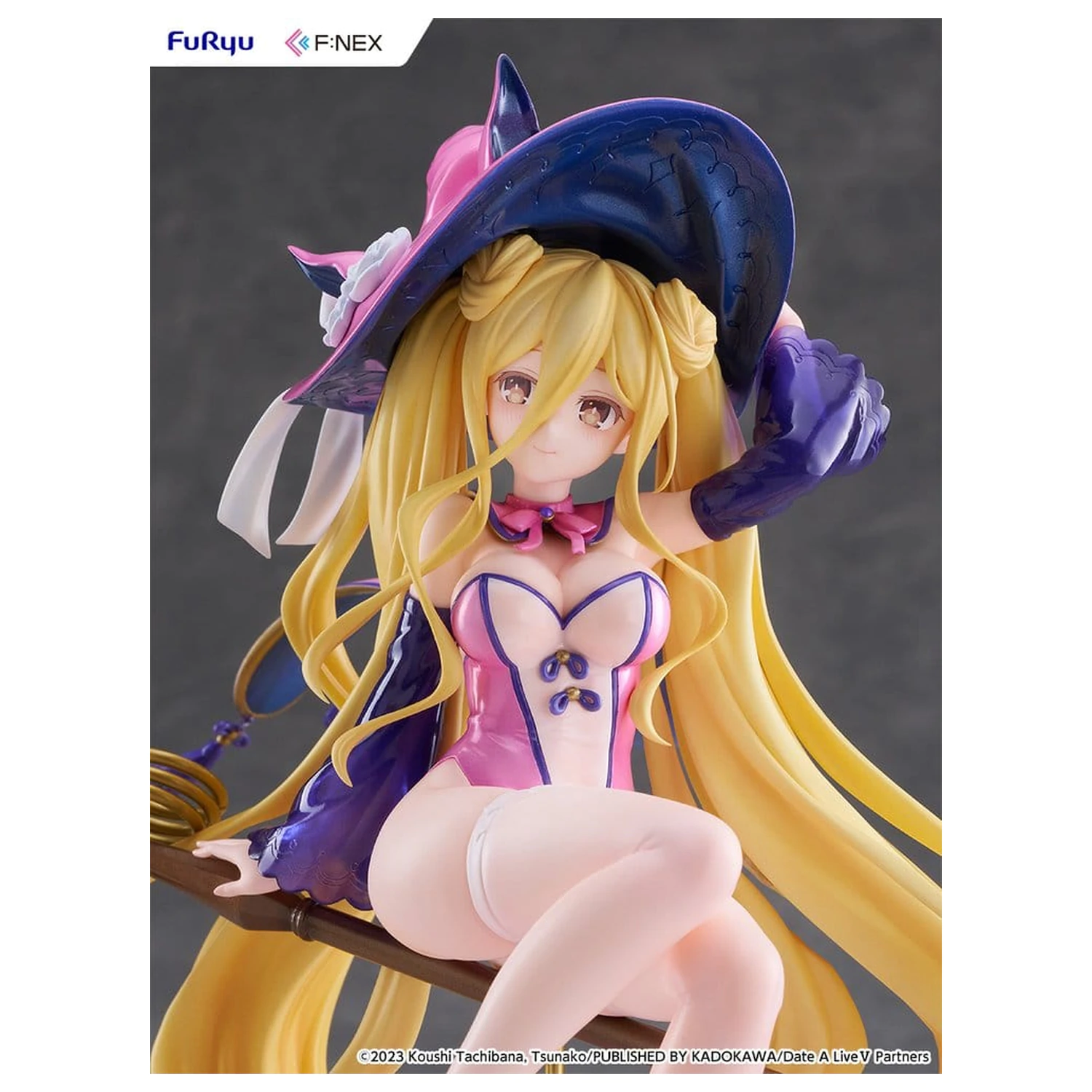 Date A Live V F:NEX PVC figura 1/7 Mukuro Hoshimiya Witch Style Ver. 23 cm fotografija proizvoda