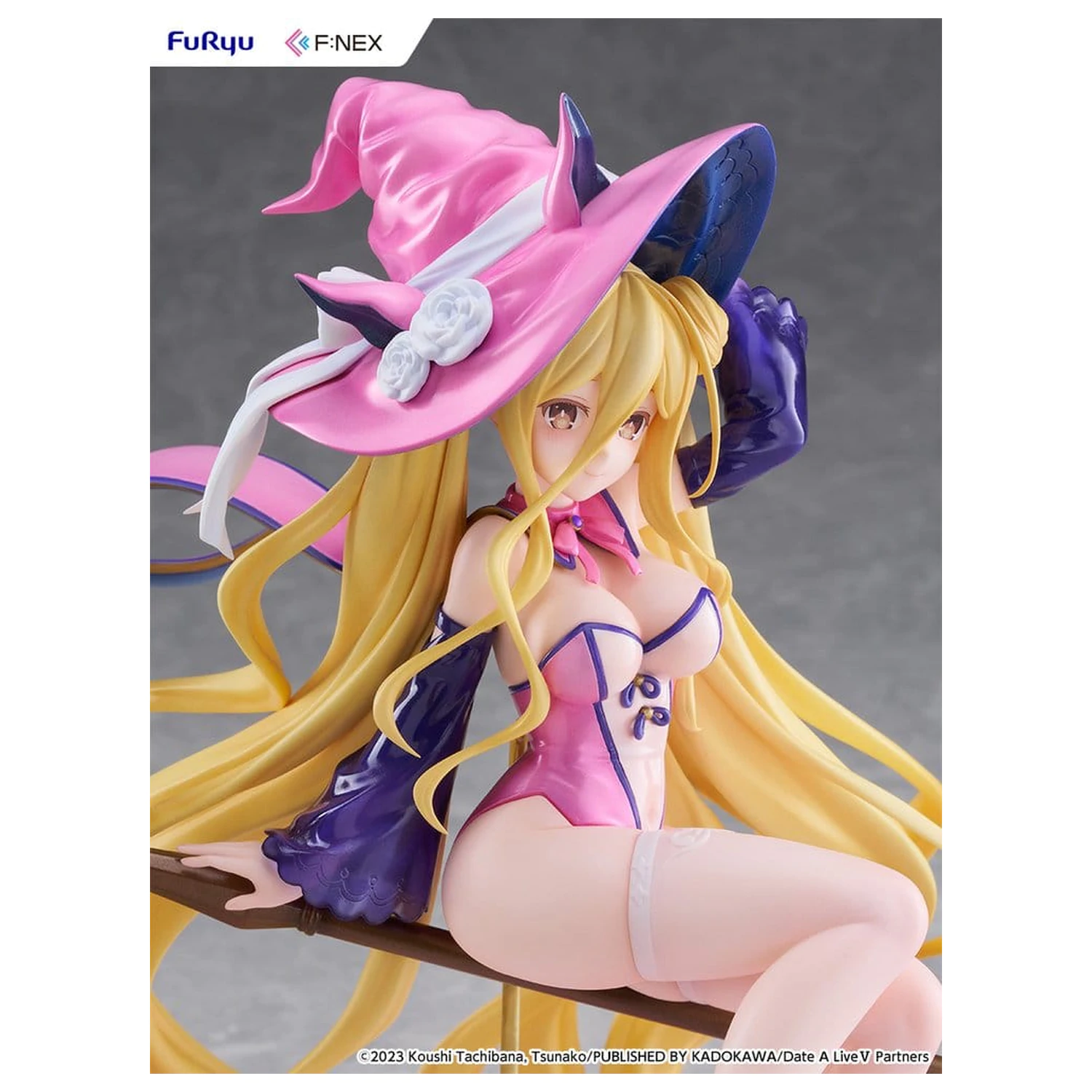 Date A Live V F:NEX PVC figura 1/7 Mukuro Hoshimiya Witch Style Ver. 23 cm fotografija proizvoda