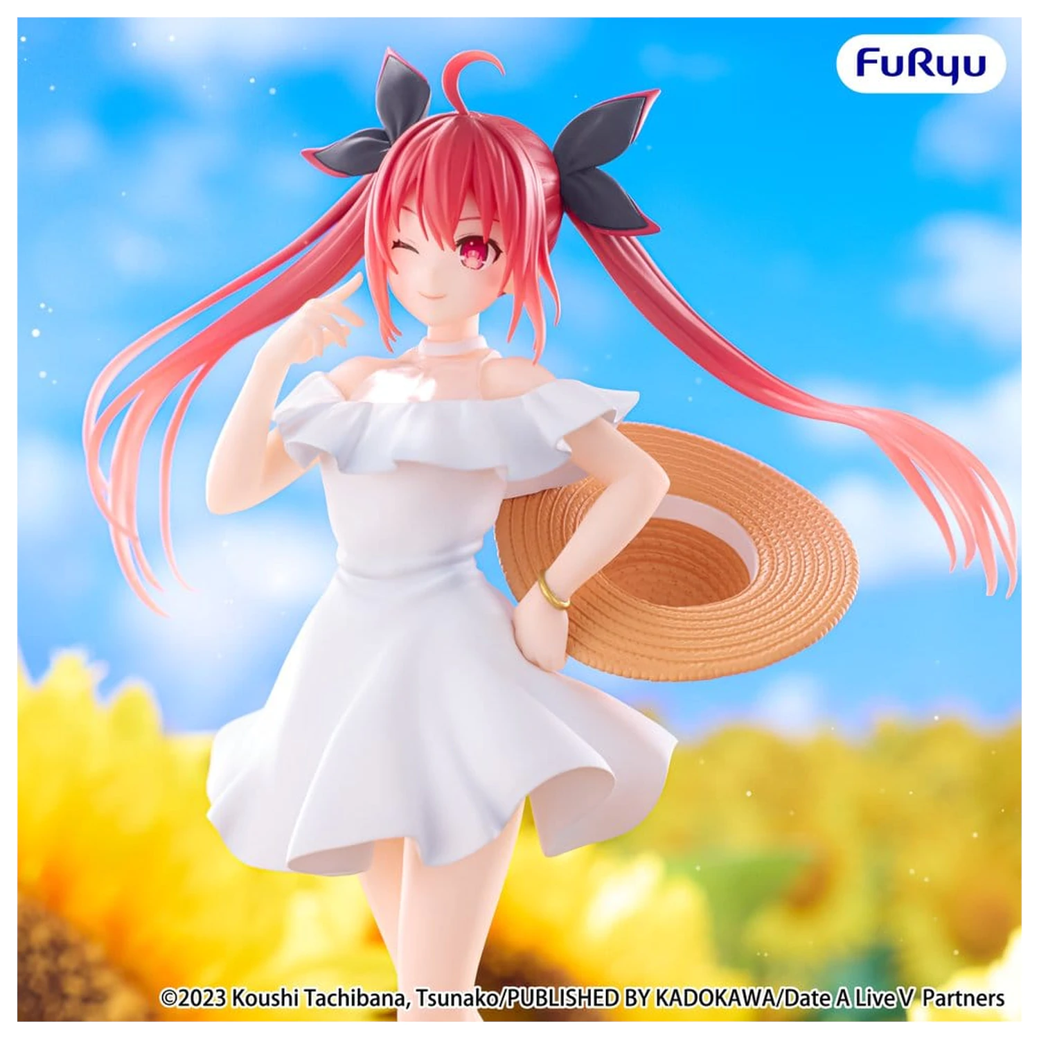 Date A Live V Muchute PVC statua Kotori Itsuka Summer Dress 20 cm fotografija proizvoda