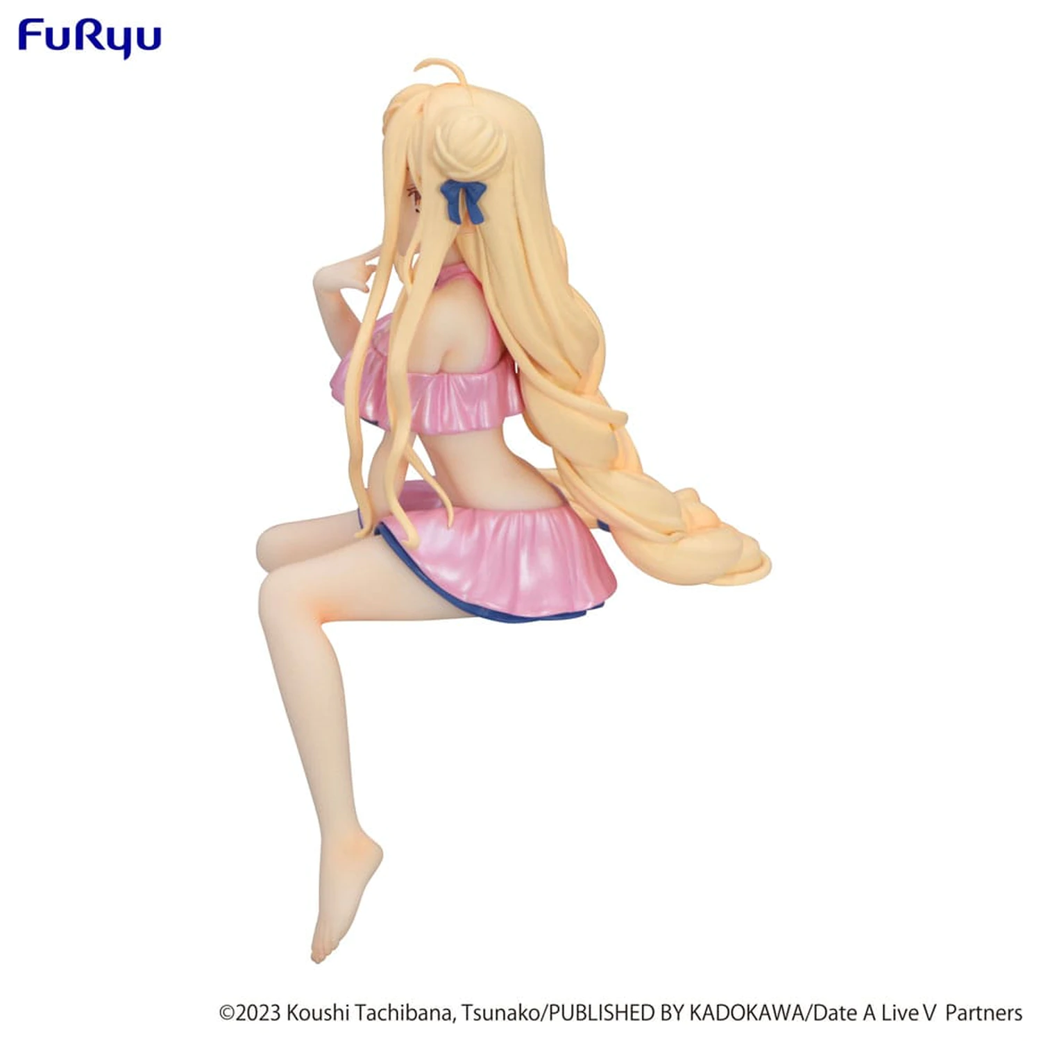 Date A Live V Noodle Stopper PVC statua Mukuro Hoshimiya Swimsuit Pastel Pink Color Ver. 13 cm fotografija proizvoda